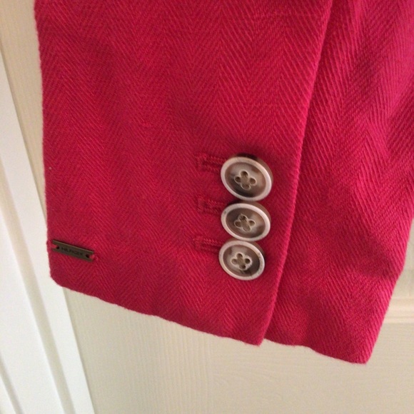 Tommy Hilfiger Linen/Cotton Blend Jacket XS - Picture 5 of 7